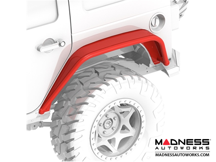 Jeep Wrangler JK Overland Tube Fenders - Rear 